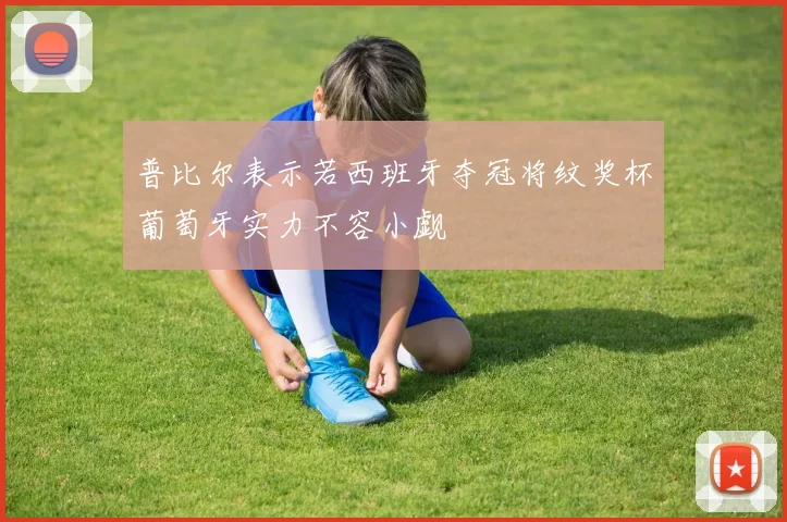 普比尔表示若西班牙夺冠将纹奖杯葡萄牙实力不容小觑